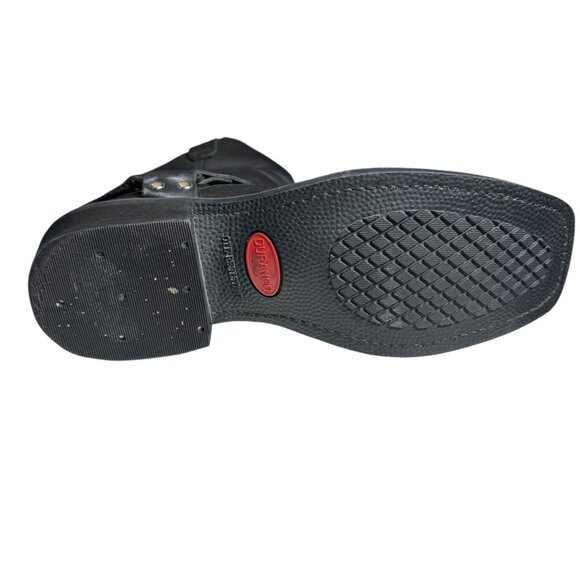 DURANGO Men's Harness Boot Black Leather 11" DB510 Men's Size 11.5 - Picture 6 of 11